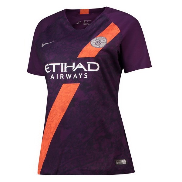 Maillot Football Manchester City Third Femme 2018-19 Purpura